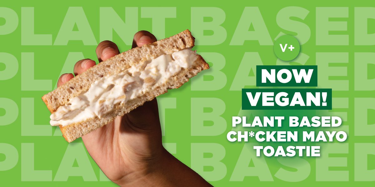 vidaecaffe's tweet photo. You've heard right. Our Plant Based Ch*cken Mayo toastie is now VEGAN as of 1 June. You spoke, we heard and we listened. Our delicious plant based Ch*cken Mayo Toastie is now made with plant-based fillets, vegan mayonnaise & coconut oil #plantbased #vegan #vidaemundo https://t.co/tremOZnS8n