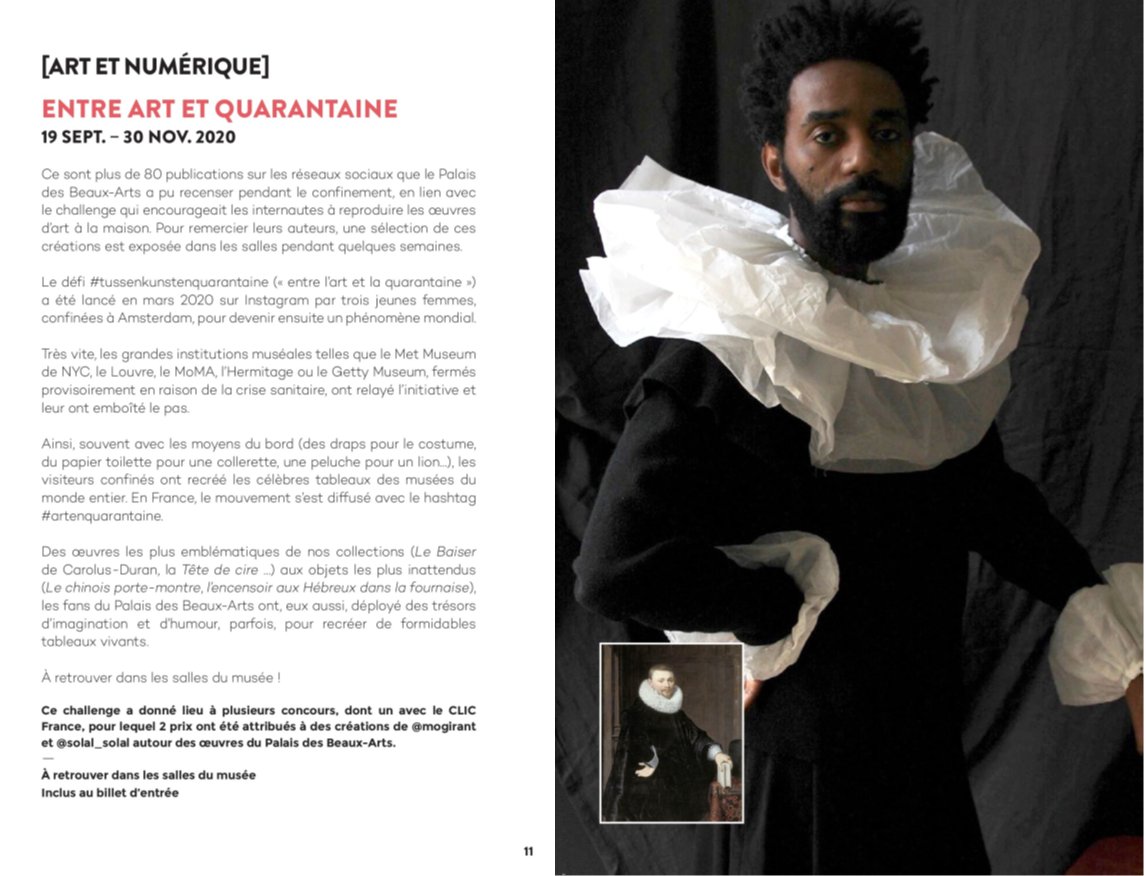 Mathilde Wardavoir <a href="/PBALille/">PBA Lille</a> : comment continuer à faire vivre et rayonner nos collections pendant la période Covid ? Comment valoriser la diversité et la qualité des copies créatives créées dans cette période, autour des collections du musée ?