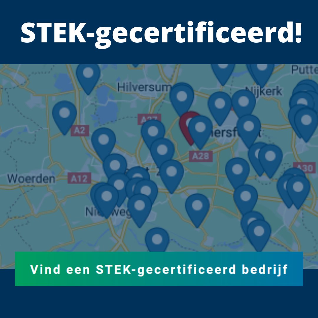 Wist je dat maandelijks 500 websitebezoekers in de STEK-checker op zoek zijn naar een bedrijf dat STEK-gecertificeerd is? 🔍

Certificeer je nu, word vindbaar in de STEK-checker en profiteer van meer voordelen!

#stek #gecertificeerd #stekcheck #bedrijfscertificering #bedrijven