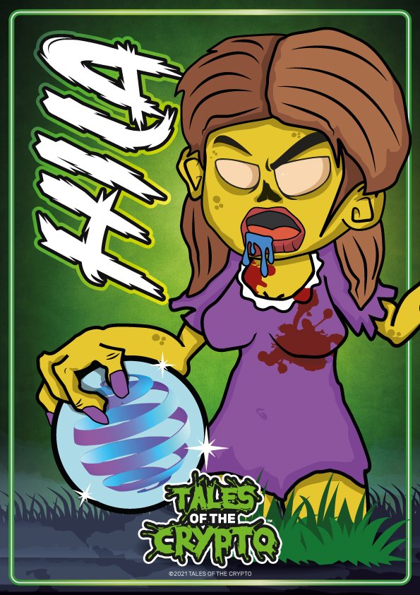 💎 NFT GIVEAWAY 💎 

1x Tales of the Crypto  - Hila the Spinning Icons Zombie 

To Enter:
1️⃣ Follow @NFTtomoon_ and <a href="/HumusNFT/">Humus</a>
2️⃣ RT + ❤️ + Tag 2 Friends 

⏳48h

#WAX #WAXP #NFT #NFTGiveaway #NFTs