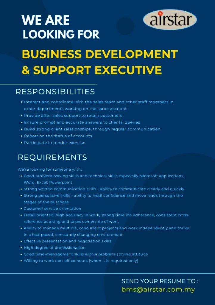 YunusHajar's tweet photo. Urgent hiring - 4 vacancies. Feel free to drop your resume and help to spread the words peeps! Thank you 🙏🏻 https://t.co/jnvgnpoU6i