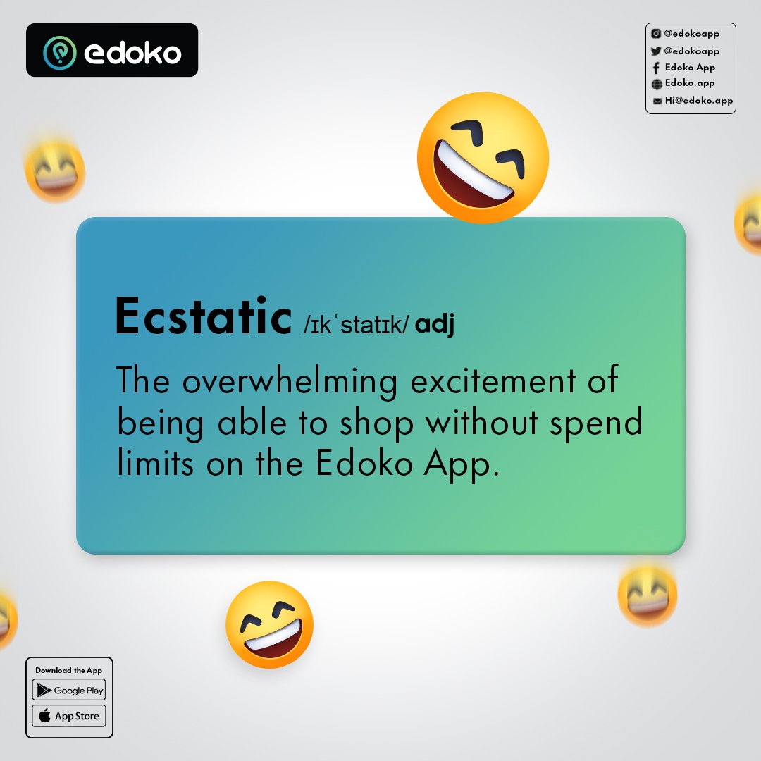 edokoapp's tweet image. Explore the easy and secure way to shop from your favourite stores abroad, without spending limits on the Edoko app. 
 
Download the Edoko app.

#EdokoApp #ShoppingApp #ShopAbroadPayInNaira #ShopWithoutBorders