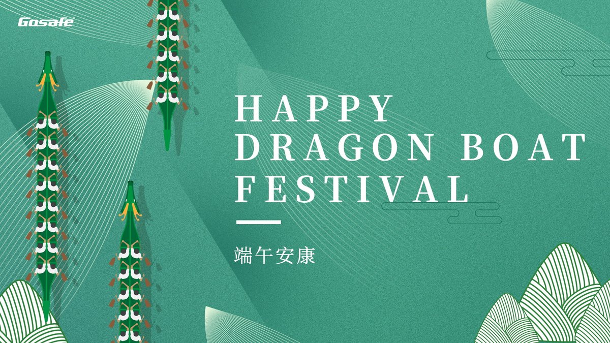 GosafeTelematic's tweet photo. Take a break from your routine to indulge in the beautiful celebrations of the Dragon Boat Festival… Gosafe team wishes you a beautiful time of festivities with your dear ones. #dragonboatfestival https://t.co/14CwrLAdFp