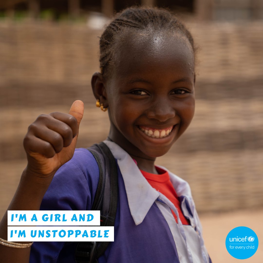 Today, more girls are in school than any time in history. More girls are standing up for their rights, demanding equal opportunities. More girls are daring to dream.

And girls are winning.