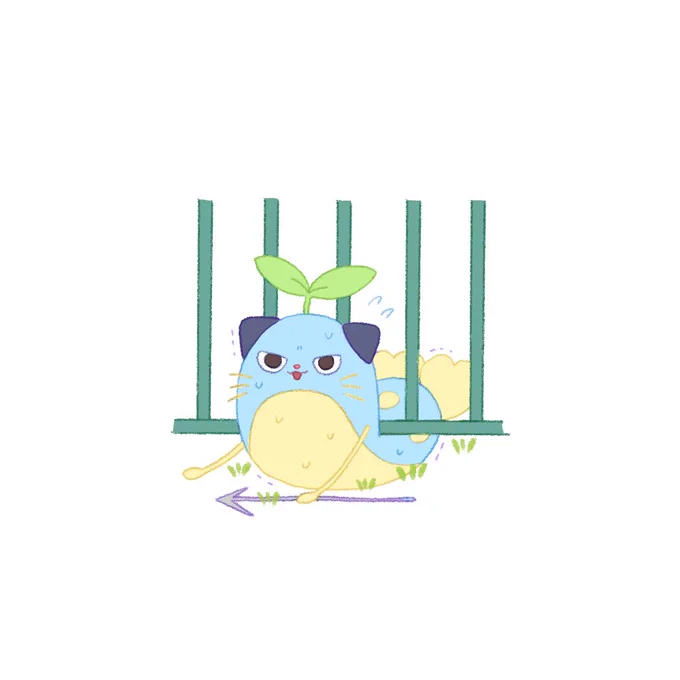 いけるつもりだったまめねこ 