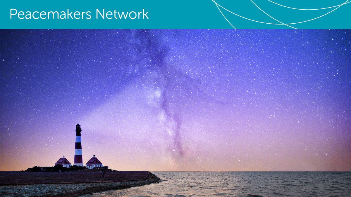 “I believe these times demand, particularly as a person of faith, for more of us to not only imagine a better alternative but to bring non-violence in from the margins and live and model non-violence ourselves.” 
Read the May Peacemakers Network Newsletter ow.ly/ApyQ50JnXTY