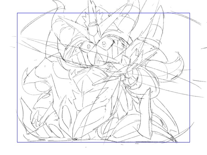 前回のアニメの続き描いてます。大変だけど何とか形にしたい。 