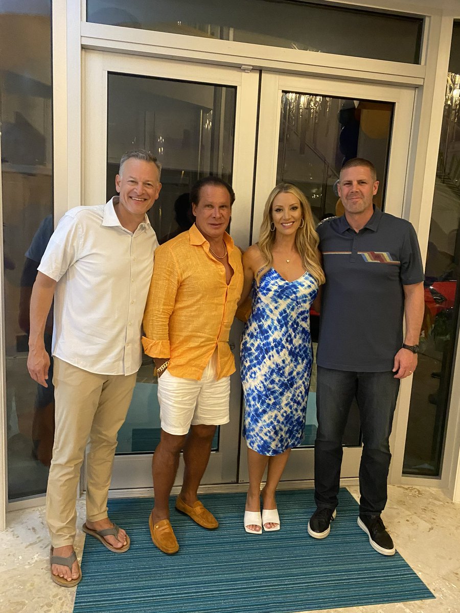 <a href="/TheGatorGuard/">@TheGatorGuard</a> celebrating our Florida Gator Athletics during SEC meetings. Go Gators! <a href="/ScottStricklin/">Scott Stricklin</a> <a href="/coach_bnapier/">COACH BILLY NAPIER</a> <a href="/HughHathcock/">Hugh Hathcock</a> <a href="/KalahHathcock/">Kalah McCoy Hathcock</a>
