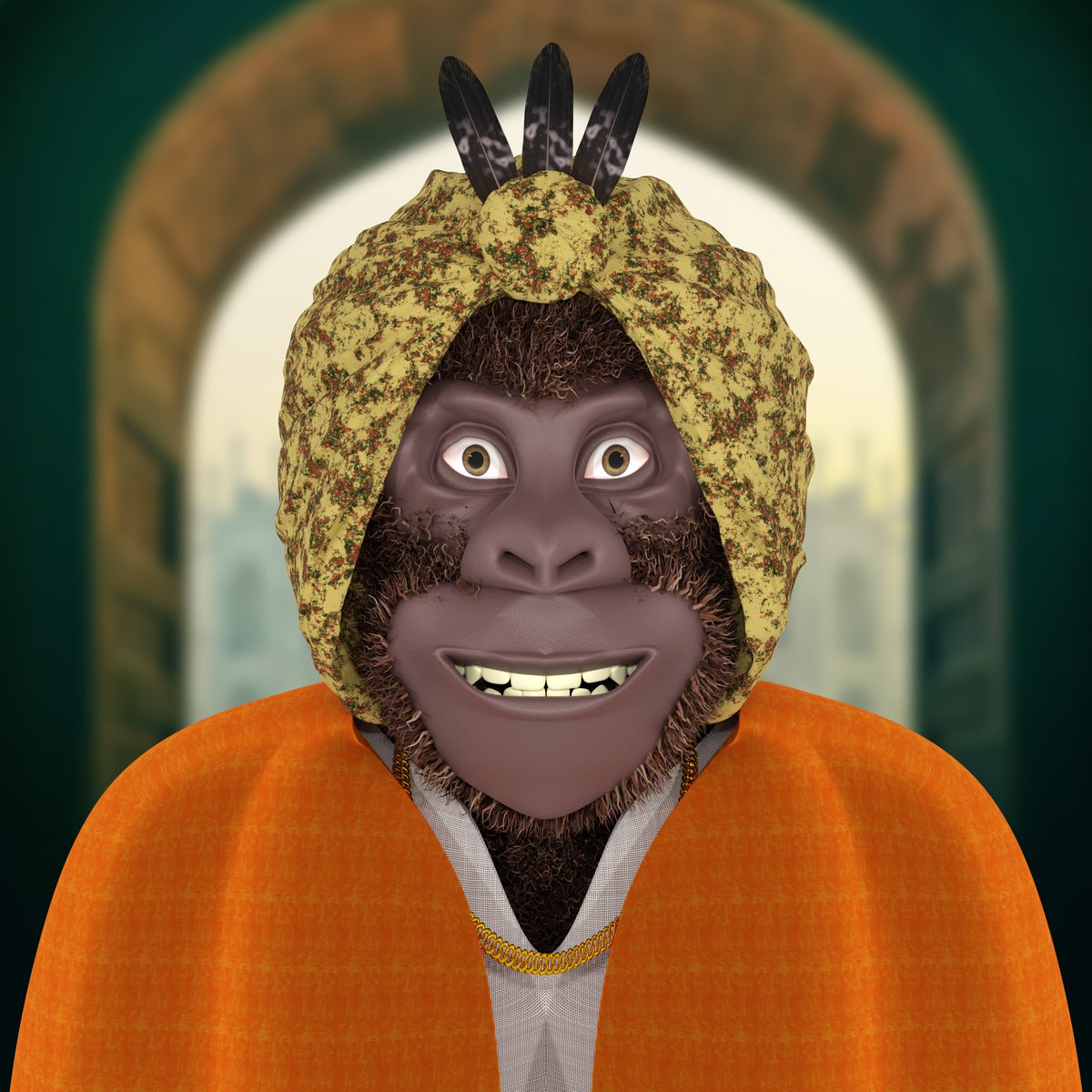 My 2nd Participation @ the Fan Art Contest 🎨🎨<a href="/AlphaKongsClub/">Alpha Kongs Club</a> 

Welcome The Maharaja ✍️✍️

Join Discord discord.gg/q9K7De7A

#NFTGiveaway #NFTProject #art #lowpoly 
#NFT #NFTs #nftcollector #NFTCollection #nftollectors #NFTCommunityCryptoArt
#NFTCommumity #NFTCommunity