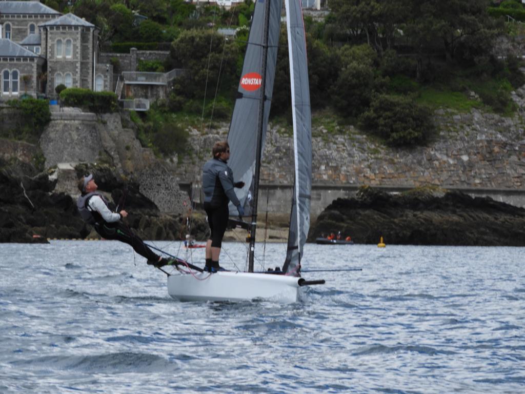 FoweySailing's tweet photo. Racing action from Wednesday's International14 sailing competition in #Fowey
#foweysailing #skiffsailing #sailing #i14 #Cornwall https://t.co/s2C3EaygmN
