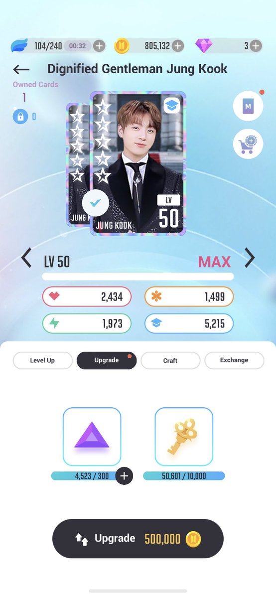btswgamer's tweet photo. Upgrading to LEVEL 60 was never this easier!!!!!

Nee Jungkook 5⭐️ Gentleman Card🤩🤩🤩🤩

#BTSWORLD GAME #BTSWORLDGAMER #BTSWGamer https://t.co/cqHAO9Efg4