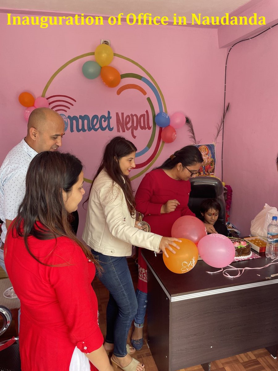 konnectnepal's tweet photo. 1 small office for #KonnectNepal, 1 giant milestone for #Naudanda village.
Famous for its view of Annapurna range, it now has cheap internet broadband.
#FiberToTheVillage   #VisitNepal    #KonnectNepal https://t.co/yiNTt757oO