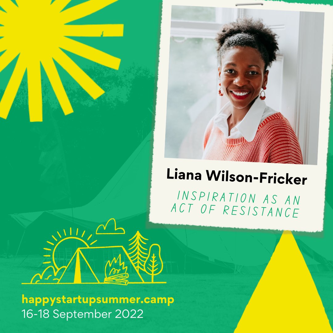 lianafricker's tweet photo. @happystartups was a HUGE inspiration to me when I started @theispco in 2018.

Fast forward 4 years - they’ve invited ME to FIRE UP 100+ people at Summercamp 2022.

Honoured doesn’t even come close ❤️🔥.

Want to join us? Find out how 👇🏾

https://t.co/W9F7PZyk8K https://t.co/bkk2aYbADE