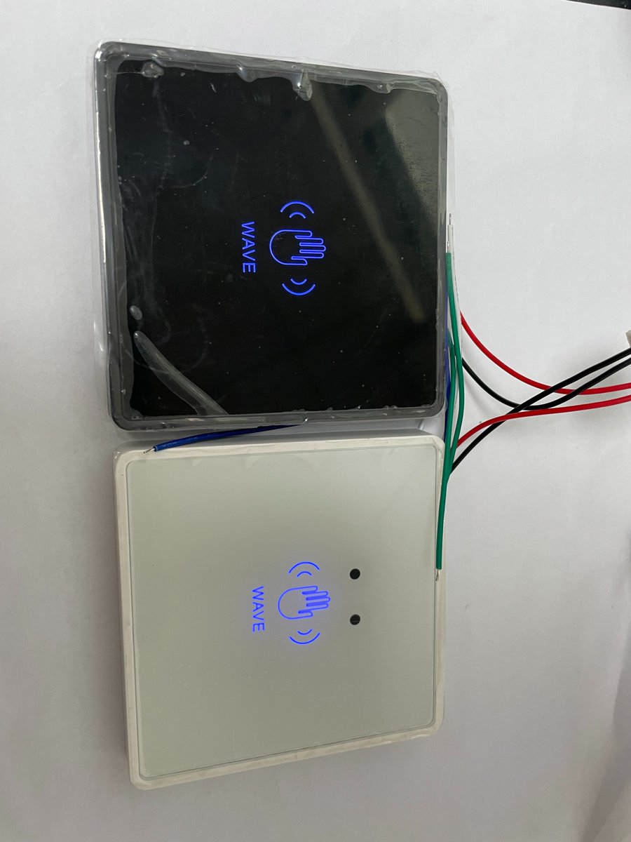 AdaFung_SESAME's tweet image. Door Exit Button, Tempered glass 
NO/NC/COM Infrared 
DC12-24V 5- 40cm adjustable 
86*86*11 mm Surface Mounted
#notouchbutton #exitbutton