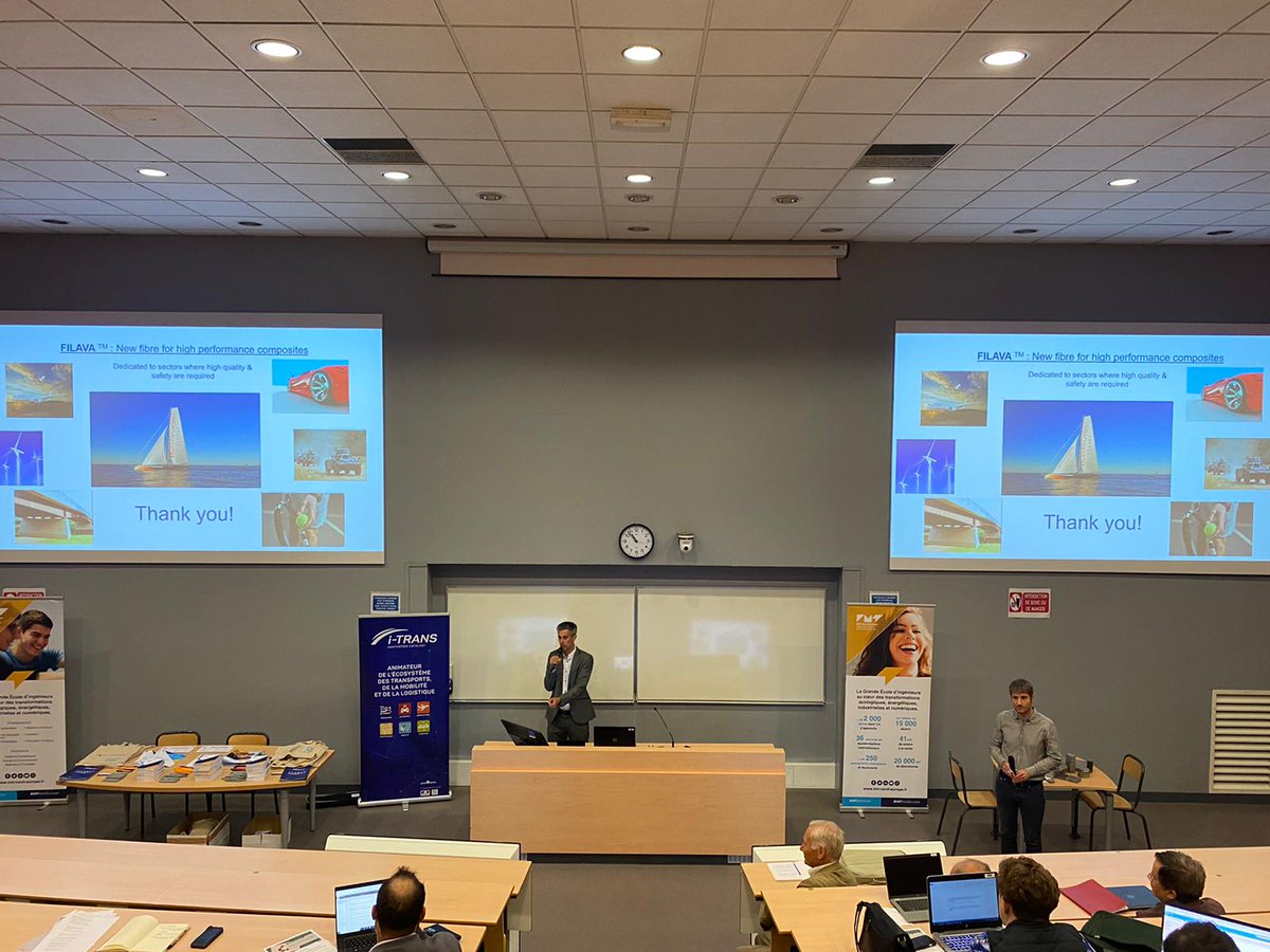 IMT_NordEurope's tweet photo. 1ère Session : Prise en compte des matériaux pour l'éco-conception, des systèmes de transport.
Avec @IMTMinesAles, @isomatex, #IMTNordEurope, #4DPioneers.

#MobilitéDécarbonée @Pole_iTrans @IMTFrance https://t.co/JRbpaGcYw7