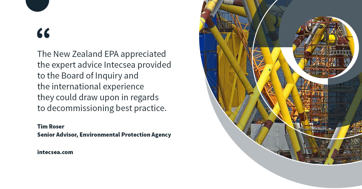 Does New Zealand’s offshore decommissioning strategy meet international standards and best practice? We performed an independent review to help verify that it did. Read more: okt.to/KOaj8m