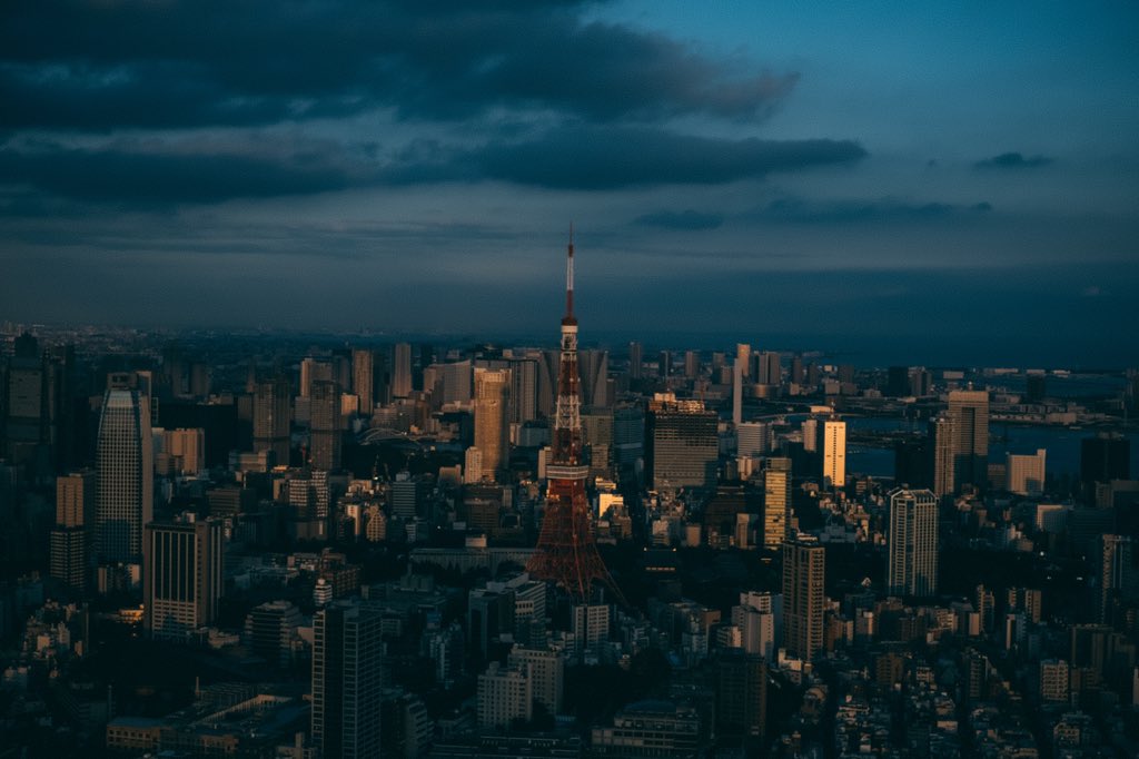 haletoke's tweet photo. 夕暮れの東京
Sunset in Tokyo https://t.co/8BmRlPW6Zz