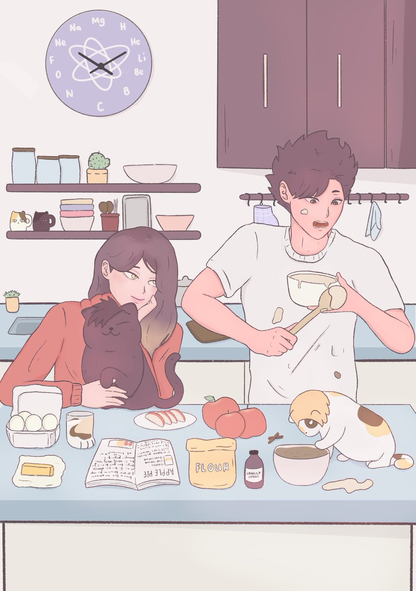 beyond worlds ended today! first time joining a kuroken event and the experience is 10/10!

here’s my piece for <a href="/kurokenproject/">Beyond Worlds: A Kuroken AU Project</a> 🐈🐈‍⬛ love me a fat kurocat

#kuroken