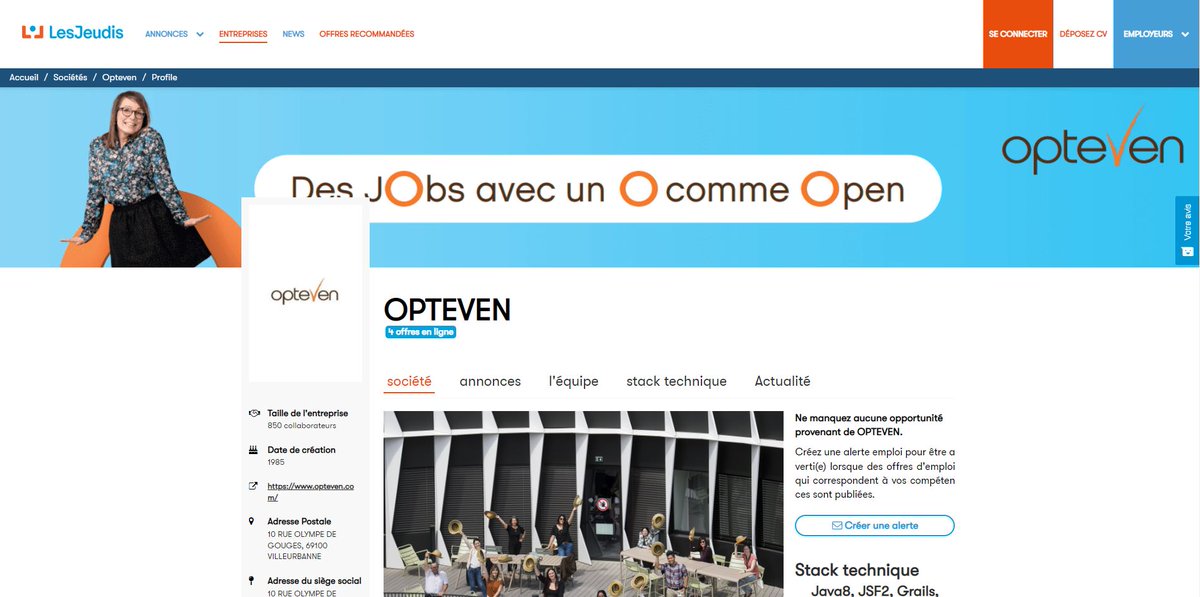 Découvrez Opteven sous un nouvel angle, grâce à <a href="/LesJeudis/">LesJeudis</a>, la plateforme d'emplois Informatiques et Digitaux

🚀 Nous recrutons nos futurs collaborateurs IT, venez vite découvrir nos offres ! 

#recrutement #IT #emploi #tech #jobs

bit.ly/39wLuxk