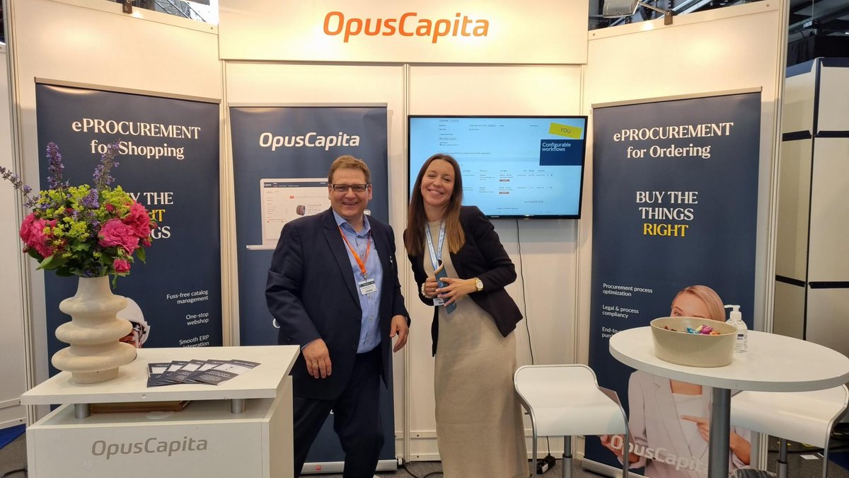 opuscapita's tweet photo. Thank you all for the incredibly fruitful two days we had at the BME #eSolution Days in Germany! More photos at our website: https://t.co/LLsyftosc3
#procurement #eprocurement #skillup4digital #procurementsoftware #beschaffungssoftware #elösungstage #guidedbuying #procuretopay https://t.co/taZnD9it0j