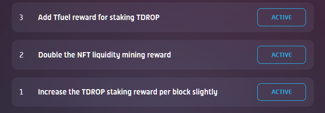 CarLinvestor's tweet photo. @DeCryptoLover1 @Theta_Network All 3 proposals are to take more tokens... 🤦‍♂️ https://t.co/hbvkMSA1qS