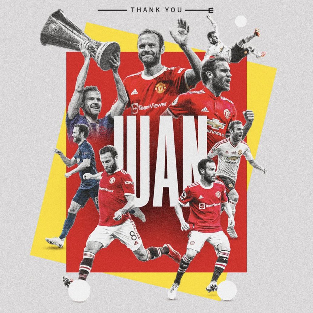 🚨 OFFICIAL: Manchester United have announced Juan Mata will leave the club when his contract expires. 

(Source: @manutd)