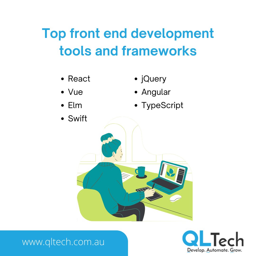 QLTechAustralia's tweet image. A Front-End Web Development Tool is actually the software that allows the front-end developers to build the website layout and UI more efficiently and without any hassle. 👐
#frontend #frontendtools #webdevelopment #website #framework #react #webdesign #QLTech
