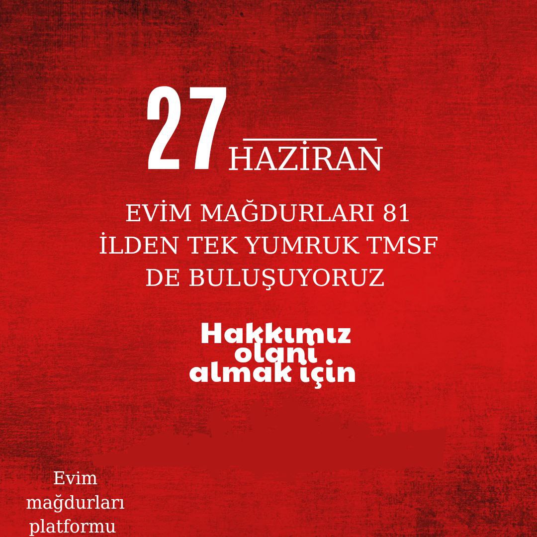 halimekele10's tweet photo. #YasaÇıktıAmaOyalamaBitmiyor
Hakkımızı almak için geliyoruz ve gitmiyecegiz bekle bizi TMSF 
@tmsftr @BDDKResmi @TRombudsman @mustafaelitas @RTErdogan @HMBakanligi @TBMMresmi 
12 https://t.co/GSQIpiHANb