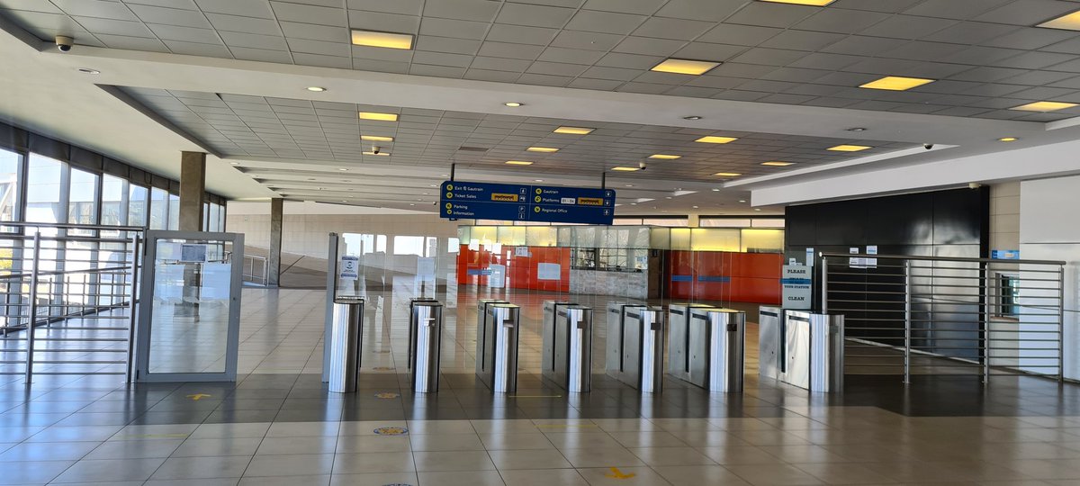 PRASA_Group's tweet photo. It is an honor to host the rail policy launch and dialogue at one of our stations, Rhodesfield Station, that integrates with the @TheGautrain, a representation of what the rail policy intends and can achieve
#RailPolicy https://t.co/WbFcaVpwRa