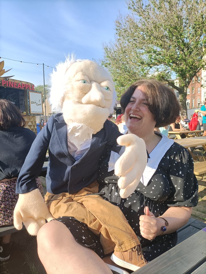 Reweirding_'s tweet photo. Open the Doors! 7 June 7pm 2022 @themillerpub 
William Blake and Heaven and Hell (with Puppet William Blake)
w @johnhiggs @NMcDevitt @KaliGeo and Puppet William Blake.
https://t.co/RmtslAH9T4
@wnbooks @WordBookshop @ForteanLondon https://t.co/Z5CgVsLVAh