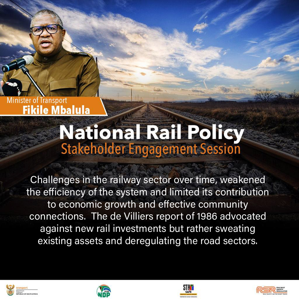 Dotransport's tweet photo. Challenges in the railway sector over time, weakened the efficiency of the system and limited its contribution to economic growth and effective community connections. #RailPolicyEngagement #RailPolicy https://t.co/OF2wCcxVgV