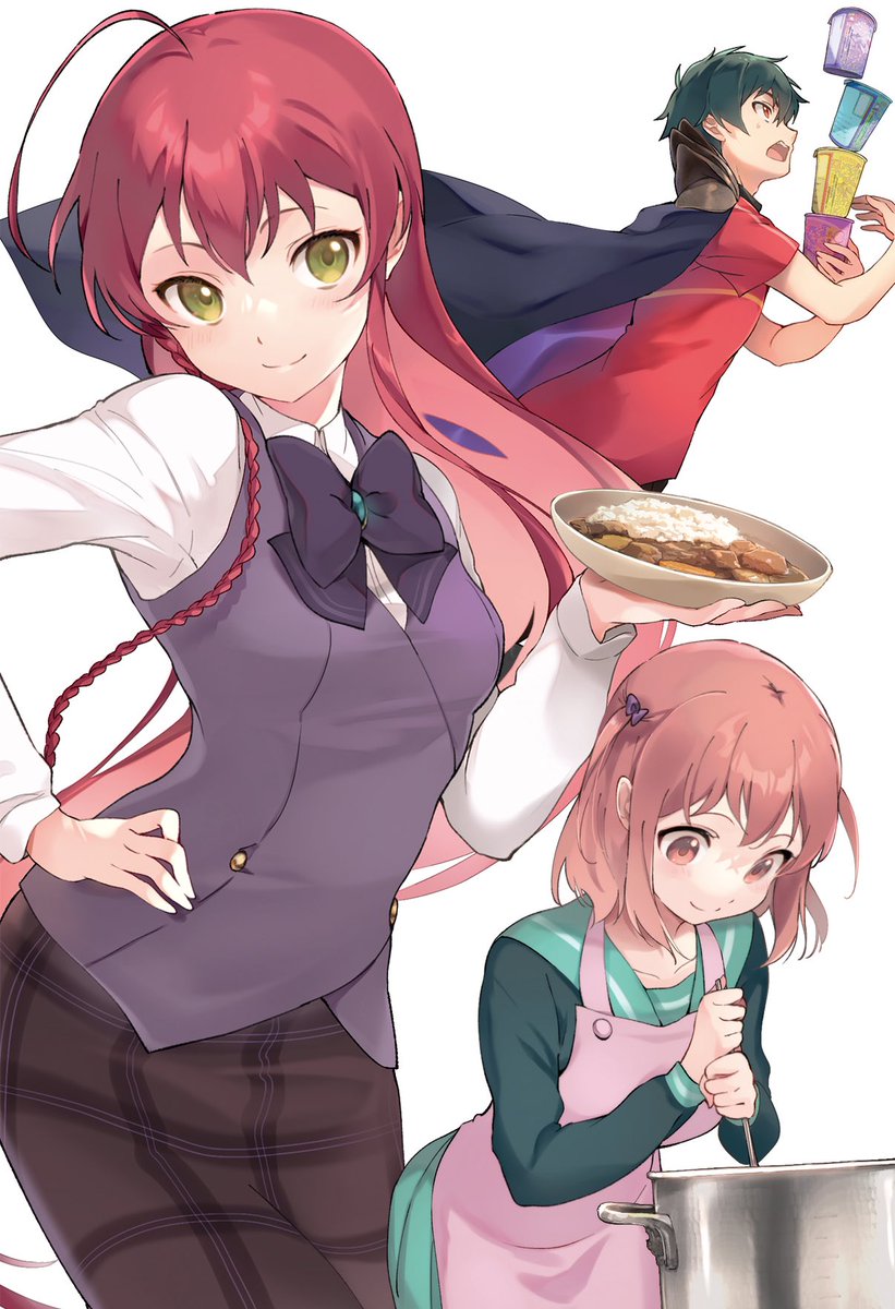はたらく魔王さま2期アニメの作画キャラデザに制作会社 何話何クール放送で何巻どこからどこまで アニシラ