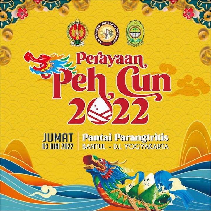 bantuleventsid's tweet photo. Setelah ditiadakan selama 2 tahun karena pandemi, pada tahun ini Jogja Chinese Art and Culture Center kembali mengelar Festival Peh Cun  pada Jumat, 3 Juni 2022 di Pantai Parangtritis

#BantulEvents #VisitBantul #PehCun https://t.co/rZ7aMcD9p1