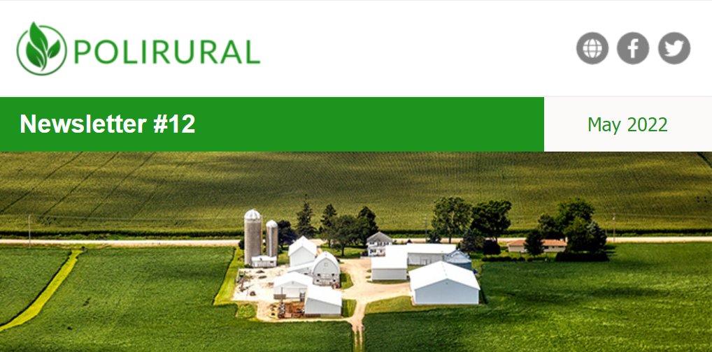 📢<a href="/PoliRural_H2020/">PoliRural</a> Newsletter1️⃣2️⃣ is available, and contains the latest information of the Project, including the development of Regional Action Plans, experiments for exploring the application of SDM to Regional Foresight, news from pilots and more❕❕

➡️polirural.eu/resources/news…