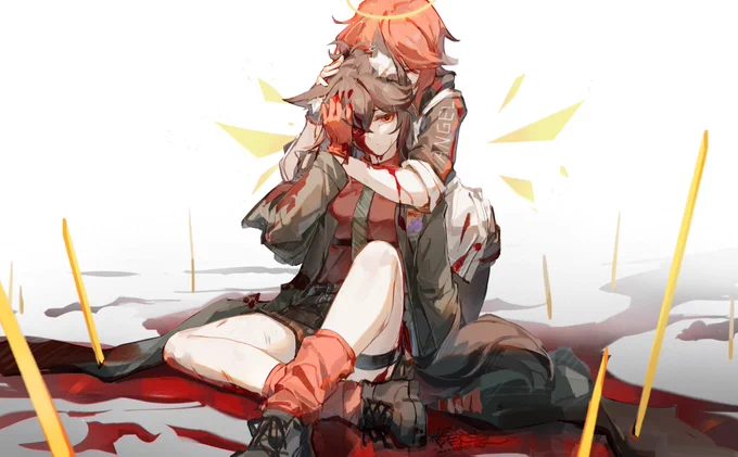 你已不是孤狼
#アークナイツ #Arknights #明日方舟 