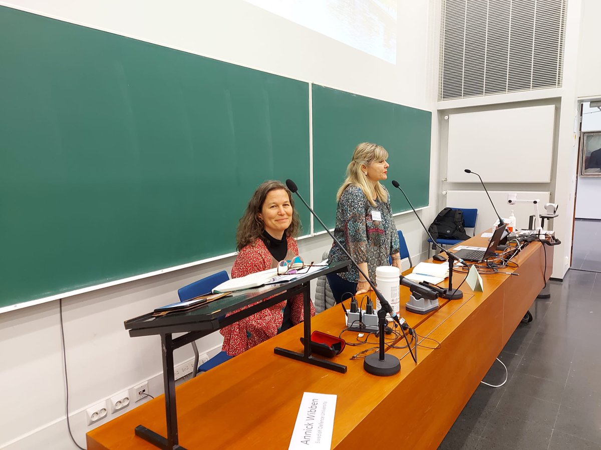 Day two at #EuPRA2022

What an excellent keynote speech by <a href="/ATRWibben/">Annick T.R. Wibben</a> and a Welcome greeting by <a href="/Daniela_1975/">Daniela Irrera</a>! A big thanks to all the people on whom Annick based her talk and thoughts. Many of us are leaving the room inspired!