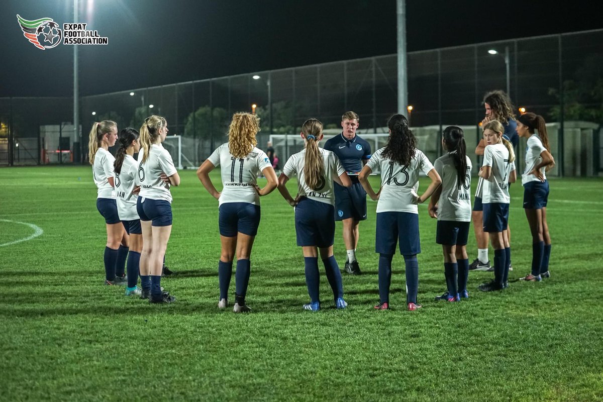 EmpireFCUAE's tweet photo. 🔹 Our U15 Girls are back in business this coming Sunday evening in the UAE Expat Women’s League as they challenge for top spot against @GoProSport 🇦🇪

Great advertisement for the female game here in the UAE, given the standard of football that will be on show!

@ArrowLabsMIMS https://t.co/ipcJ1ftM58