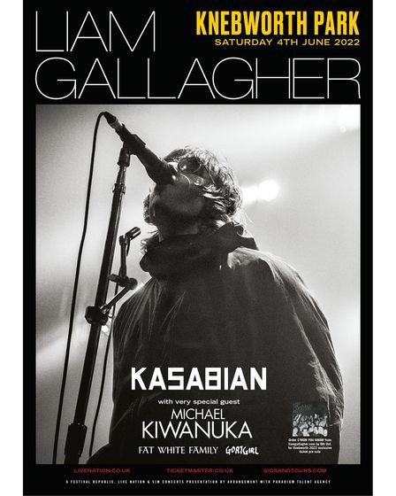 NicKeeble's tweet photo. Selling 2 x tickets to Liam Gallagher - Knebworth this Sat 4th June with support from Kasabain and Michael Kiwanuka.

£120 for both (Saturday parking pass included). #LiamGallagher #liamGallaghertickets #liamgallagherknebworth #knebworth #tickets #kasabian #michaelkiwanuka https://t.co/2wBtMA6psF