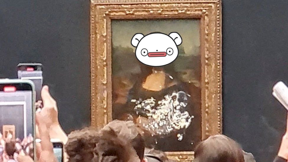 Mona Jaja on #monalisa 😂

🤫the #MonaLisaCake 🤫