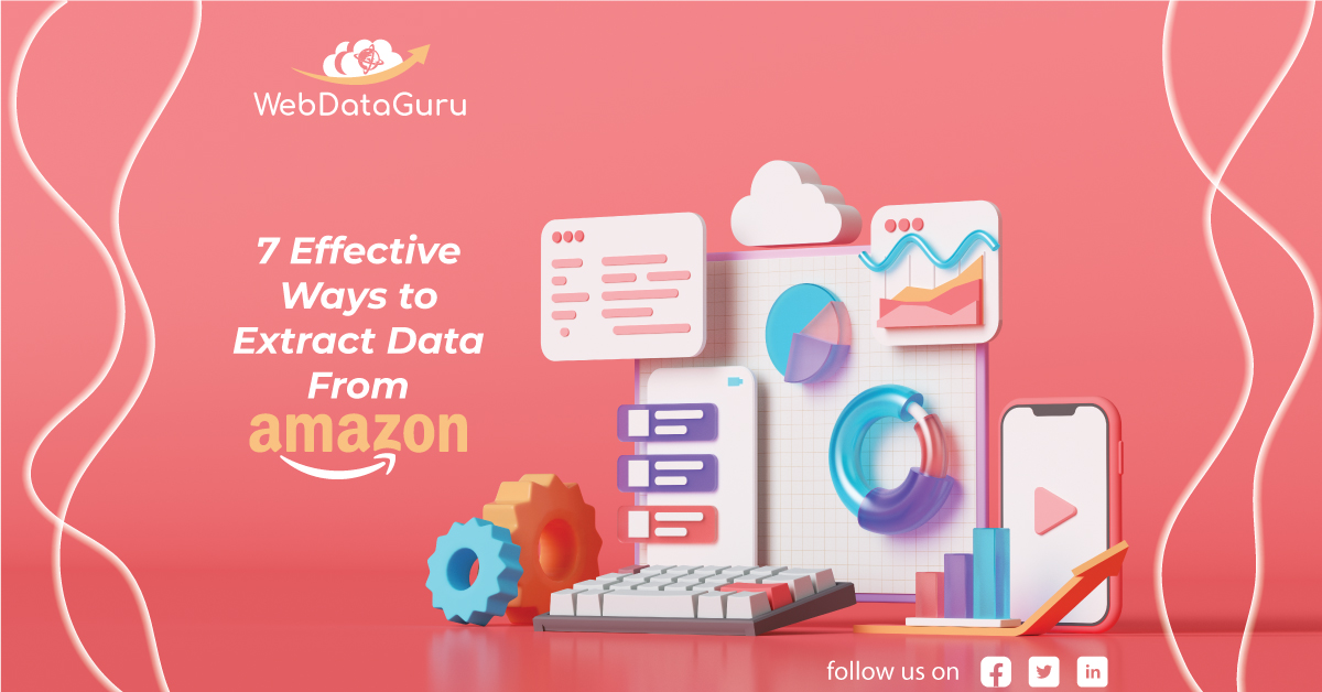 webdataguru's tweet image. Extract relevant, precise and important data from the eCommerce giant Amazon in an effective way. Read our latest blog on web data solutions and effective ways to extract data from Amazon today.
𝑮𝒐 𝒈𝒆𝒕 𝒓𝒆𝒂𝒅𝒊𝒏𝒈 𝒏𝒐𝒘. 👨💻
#webdatasolutions #webcontentextractor
