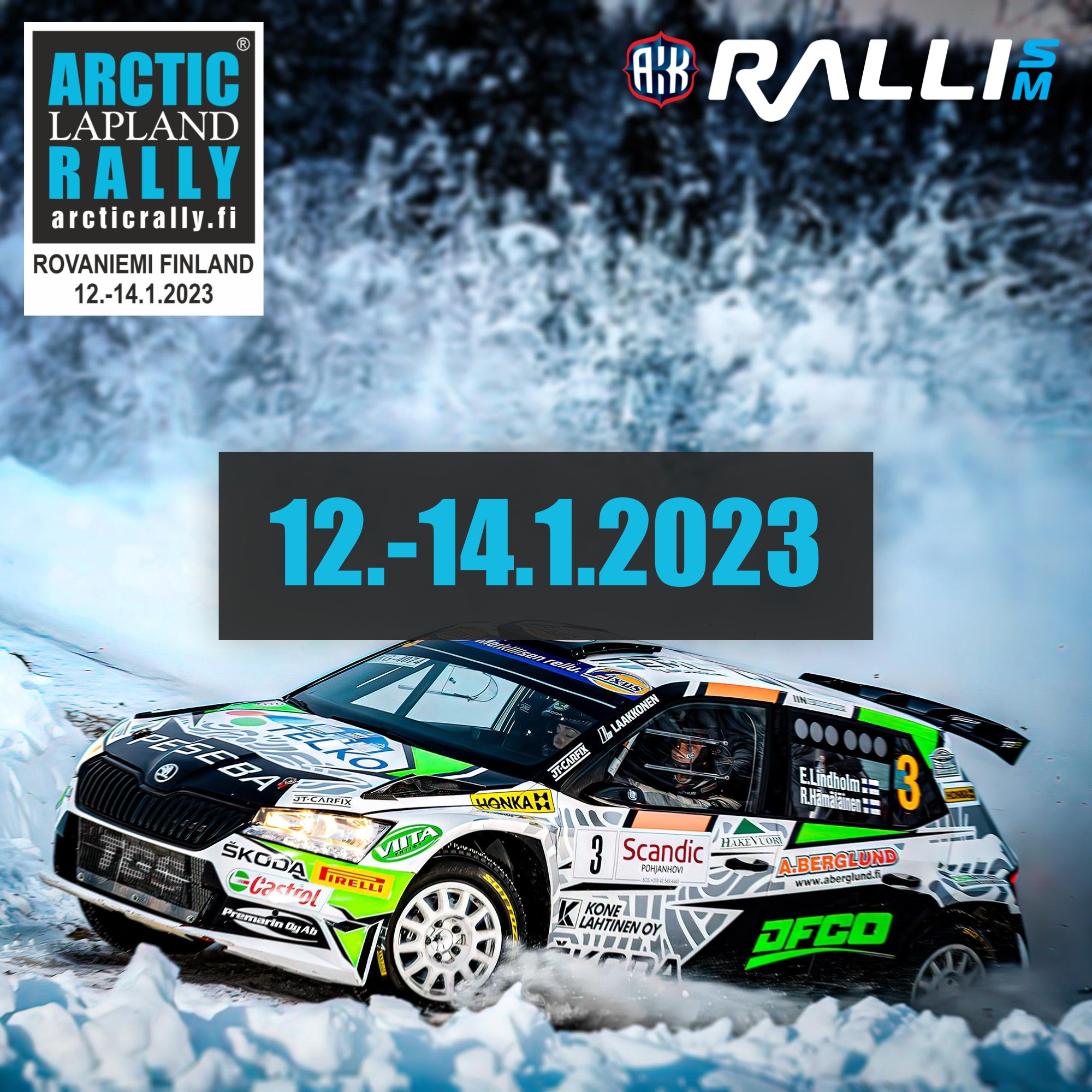 Arctic Lapland Rally on Twitter "The 58th Arctic Lapland Rally to be driven on 1214 January