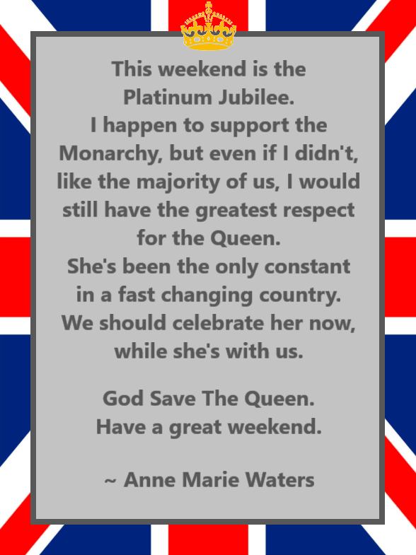 nomadic_hermit's tweet photo. #AnneMarieWaters #ForBritainParty #QueenElizabethII #PlatinumJubilee2022 https://t.co/OWOzCJbKuT
