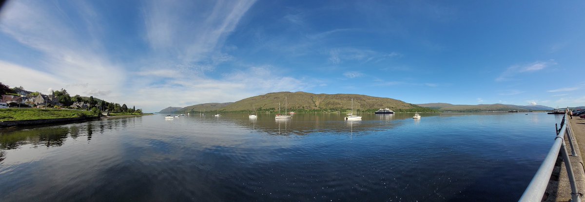 HLHArchives's tweet photo. Making the most of the break from #LearnWithLorna Lorna is down in #FortWilliam today seeing Trainee Archivist Rory, chatting to a potential depositor, welcoming @hlhceo to #Lochaber #Archives & prepping for Saturday's family day at #Caol. What a stunning view we have at LAC! https://t.co/gAp058Yw2H