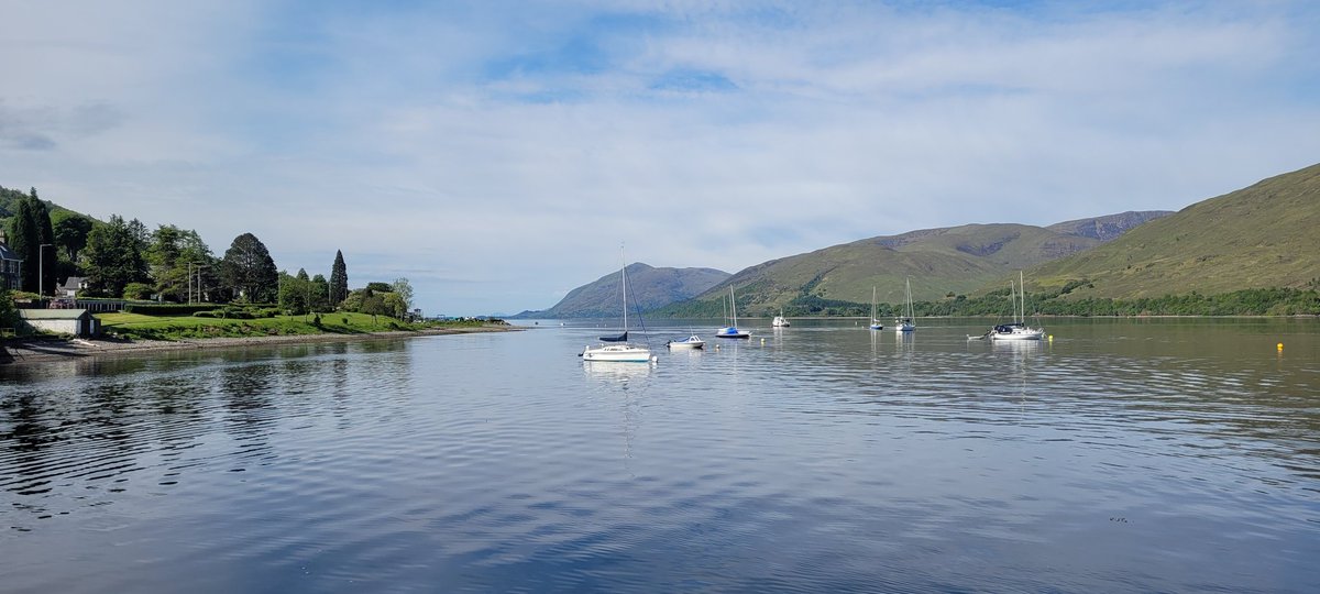 HLHArchives's tweet photo. Making the most of the break from #LearnWithLorna Lorna is down in #FortWilliam today seeing Trainee Archivist Rory, chatting to a potential depositor, welcoming @hlhceo to #Lochaber #Archives & prepping for Saturday's family day at #Caol. What a stunning view we have at LAC! https://t.co/gAp058Yw2H