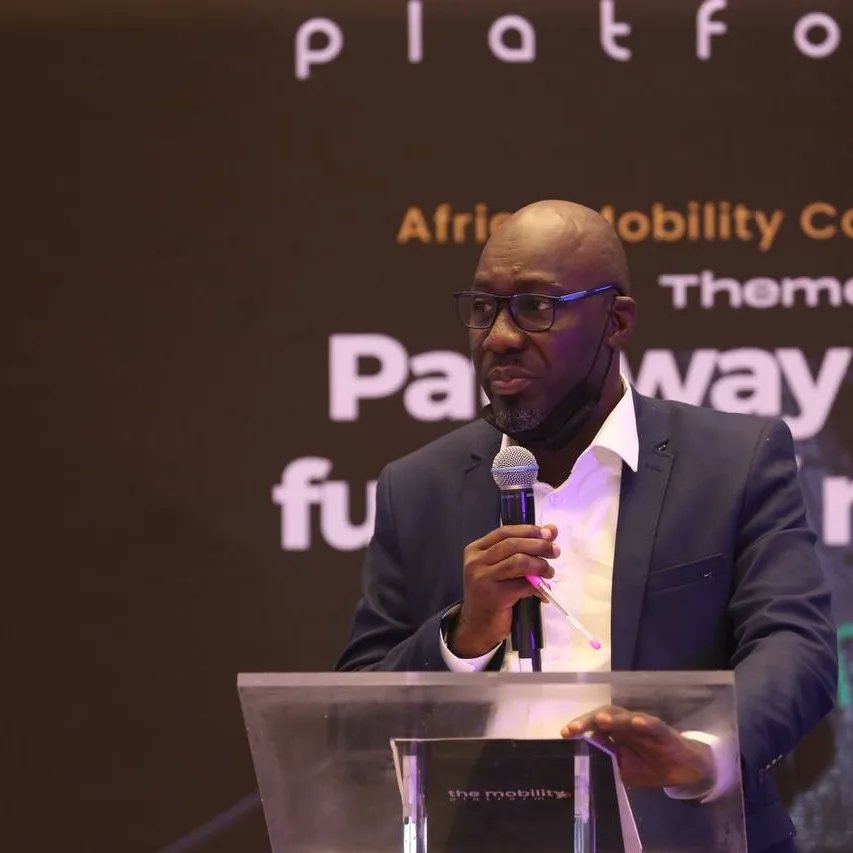 Dr. Frederic Oladeinde, Lagos State Commissioner of Transportation, represented by Engineer Toriola Hafeez, gave the introductory remarks at the African Mobility Conference 2022