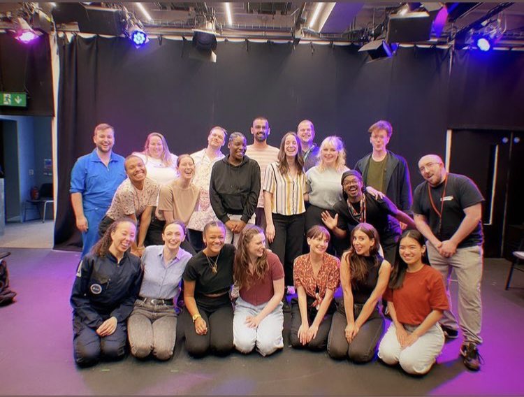 stephcremona's tweet photo. Impeccably timed corona meant I couldnβt perform alongside them last night, but just look at all these beauties πThe best team to work with every day, so proud #hereisgood @bushtheatre https://t.co/2wSRKyDvi6