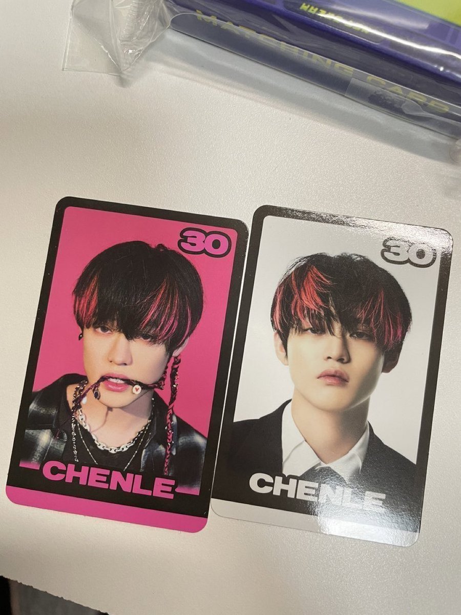 Illuminate_83's tweet photo. Trading Card Pop up B ver.

Black ดำ + pink ชมพู เฉินเล่อ 180 รวมส่ง

พร้อมโอนเหลือ 160 รวมส่ง

ของแถมรูป2คับ🤍
#ตลาดนัดnct #เฉินเล่อ https://t.co/g8lJtfIqur
