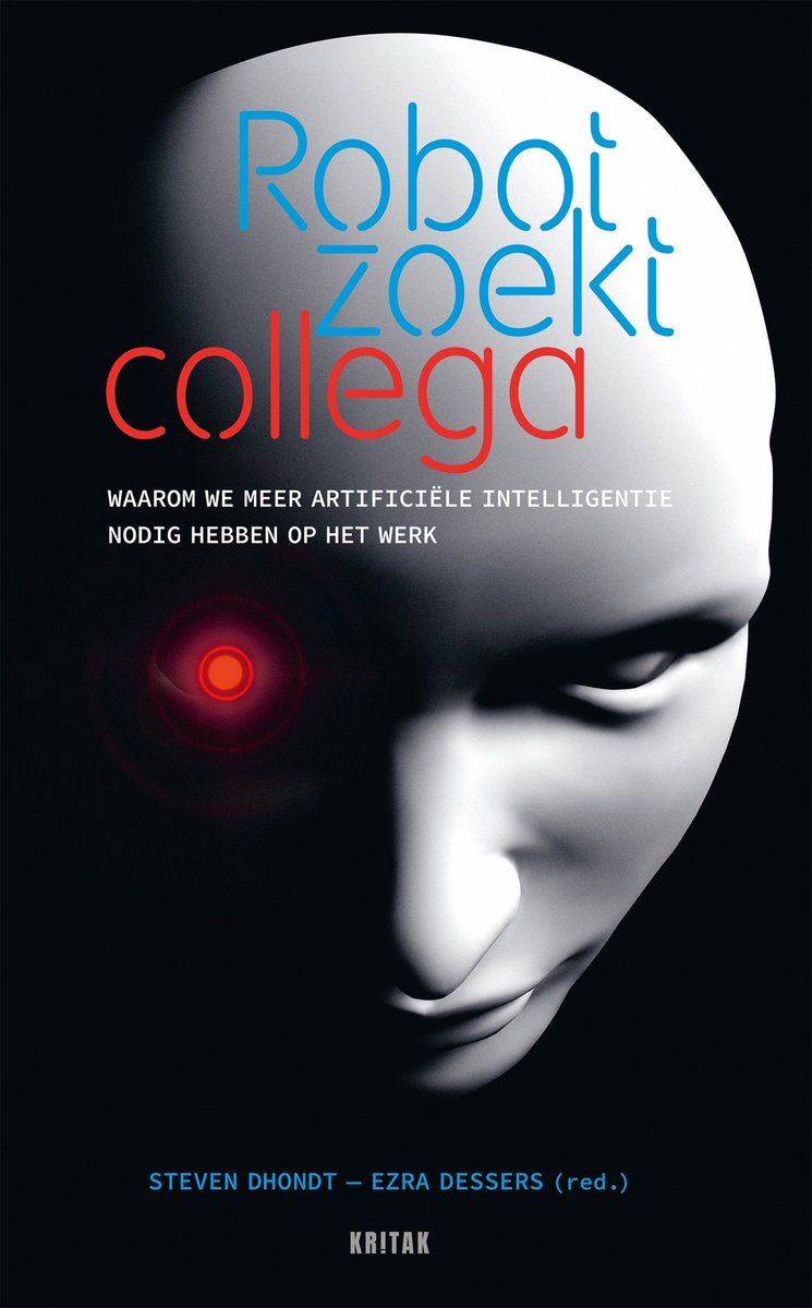 We stellen ons nieuwe boek "Robot zoekt collega' voor tijdens de @Paradigms40 slotconferentie “Samen op weg naar Industrie 5.0”, Iers College, Leuven op 22 juni 2022. Elke deelnemer ontvangt een exemplaar van het boek! Schrijf je nu gratis in via paradigms.be/nl/slotconfere…