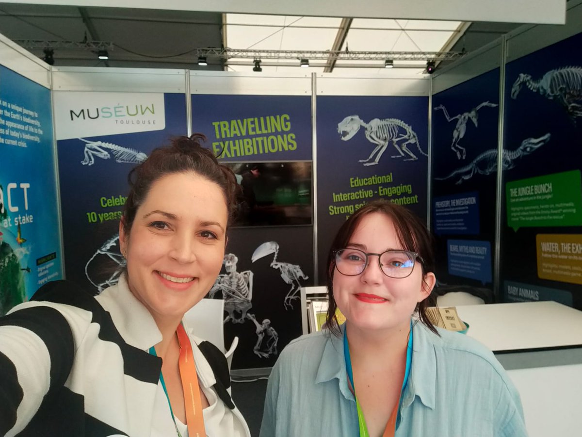 [#ecsite2022] Nous y sommes !
Venez échanger avec l'équipe du <a href="/museumtoulouse/">Muséum de Toulouse</a>  au stand 5 jusqu’à Samedi.

📖Vous pouvez d’ores et déjà télécharger notre plaquette 👉 bit.ly/3GFlCvF

🆕Ainsi que notre nouveau projet ! 🔜bit.ly/394zumL
