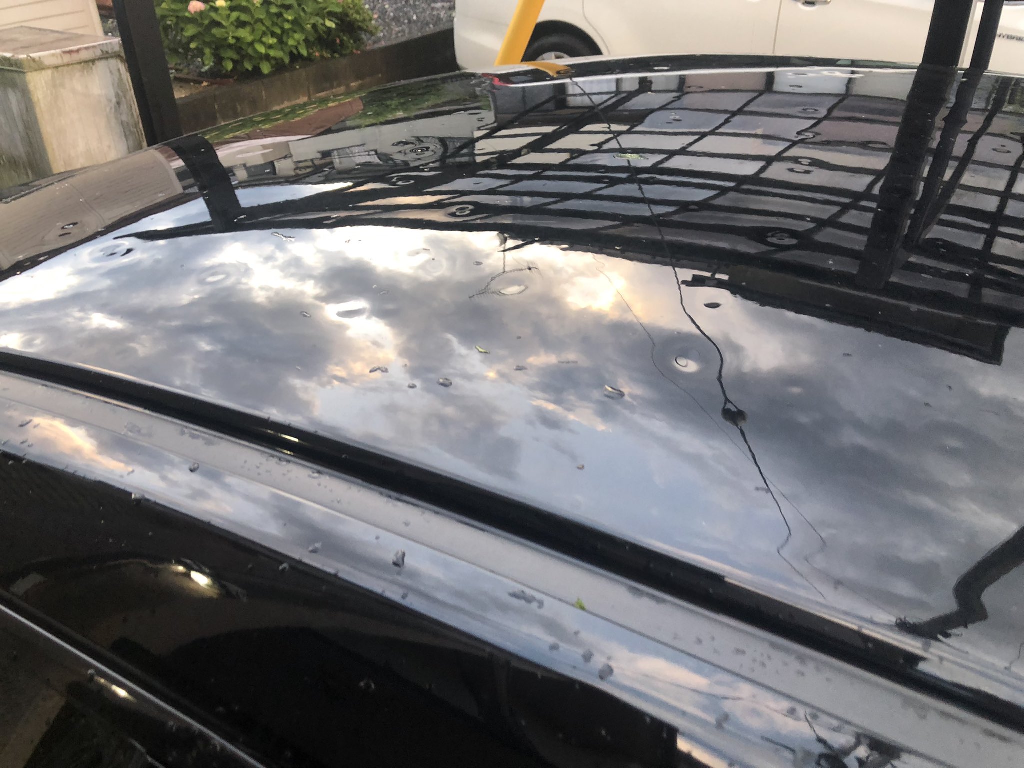 わちゃ 雹で車ボコボコ T Co Jsb4yp2uuy Twitter